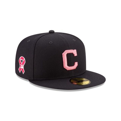 Sapca New Era Cleveland Indians MLB Mother's Day 59FIFTY Fitted - Albastri